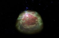 Flight Through the Orion Nebula in Infrared Light – 360 Video