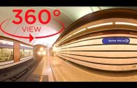 360 VR VIDEO TRAVEL – St. Petersburg Metro, the deepest subway in the world (vr 360 degree video)