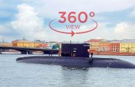 VR 360 video – russian submarine surfaced in the city center! What’s happened??? (360 degree video)