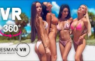 4 BIKINI MODELS IN 360 VR VIDEO – EXOTIC BEACH 4K VIRTUAL REALITY VIDEO FOR OCULUS GO, QUEST