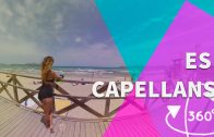 Peculiar village by a beautiful Majorcan beach ES CAPELLANS – VR 360º