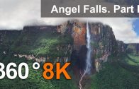 360°, Angel Falls, Venezuela. Part I. Aerial 8K video