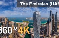 360°, The Emirates (UAE). 4K aerial video