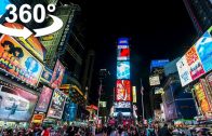 VR 360 Times Square, NYC, the world’s most visited tourist attraction, VR 360 video