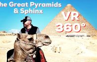 4K 360° VR, Explore and Tour the Pyramids and Sphinx of Egypt. Immersive Virtual Reality Experience