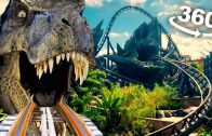 T-Rex Chase 360 Roller Coaster VR in Dinosaur Jurassic World