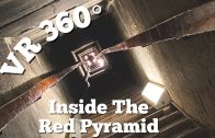 4K 360° VR, Explore and Go Inside The Red Pyramid of Egypt. Immersive Virtual Reality Experience