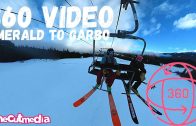 Emerald Express to the Garbo in 360   onecutmedia   Lets go Skiing  Watch on your Phone Whistler