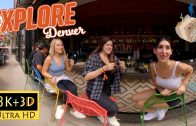 8k 3D Downtown Denver Colorado Walk +Interviews| Sakura Festival, Dairy Block, Union Station PREVIEW